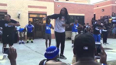 Phi Beta Sigma fraternity inc. GAMMA chapter Block Show 2015