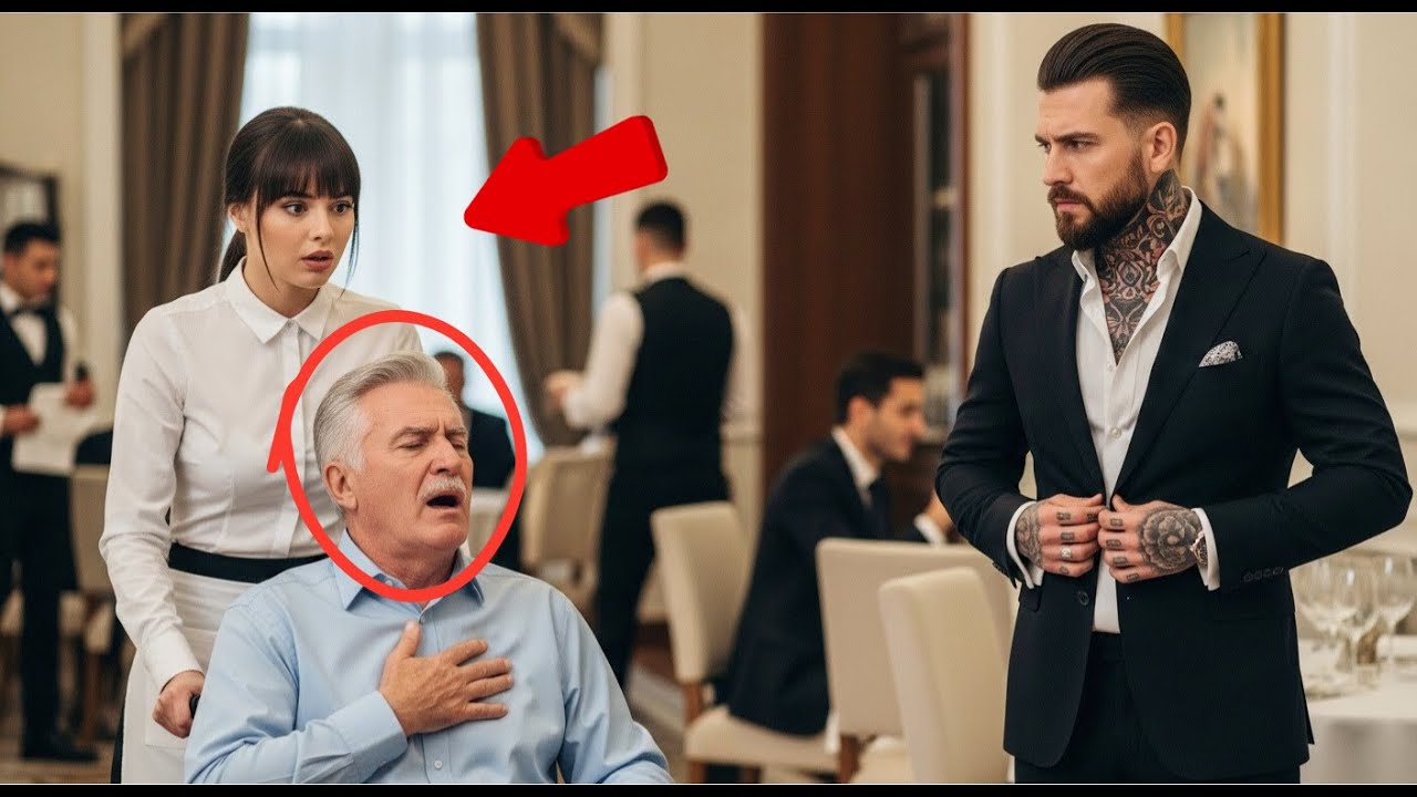 First Day At Work, Poor Waitress Saved A Disabled Man—Unaware He Was The Mafia Boss’s Father