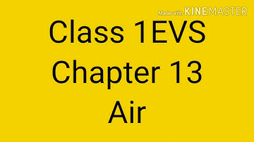 Class1 EVS Chapter 13 Air