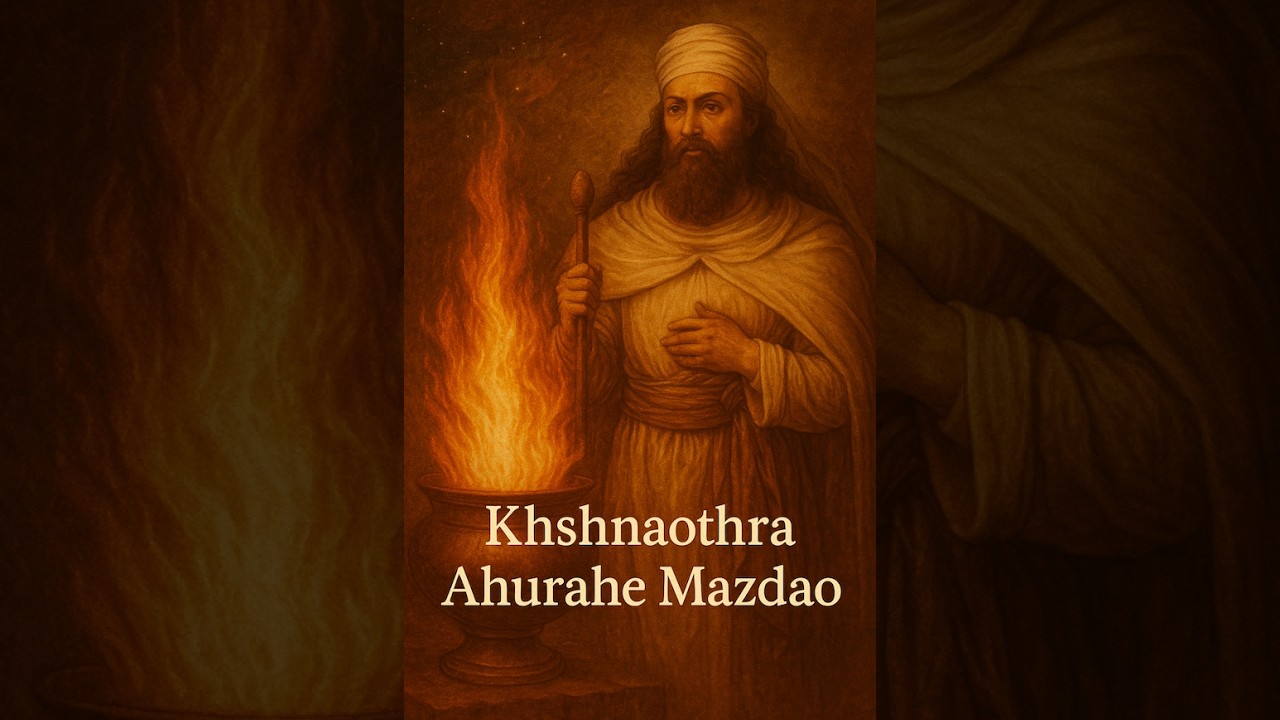 Khshnaothra Ahurahe Mazadao - A Zoroastrian Meditative Prayer - Prayer for Peace & Light