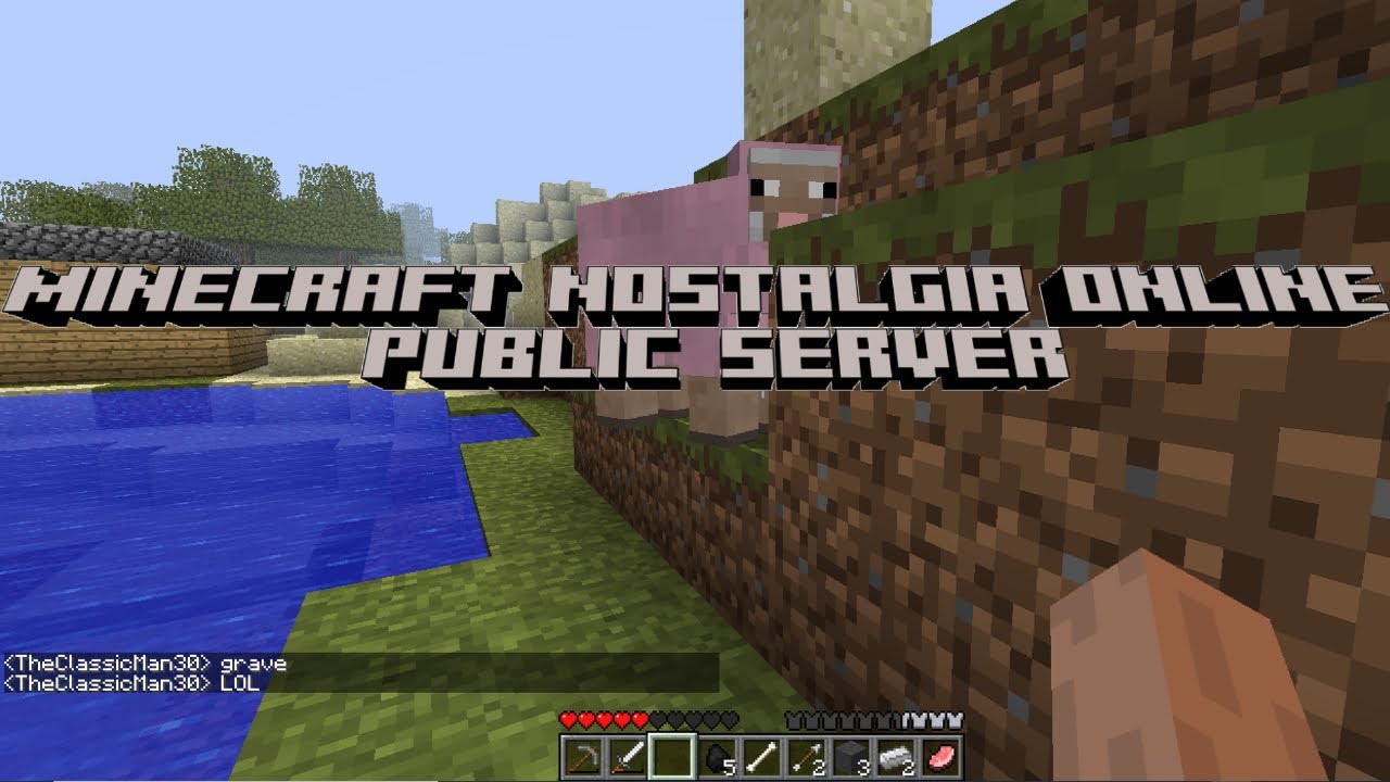 Minecraft Nostalgia Online: The Public MNO Server! (20/03/21) - YouTube