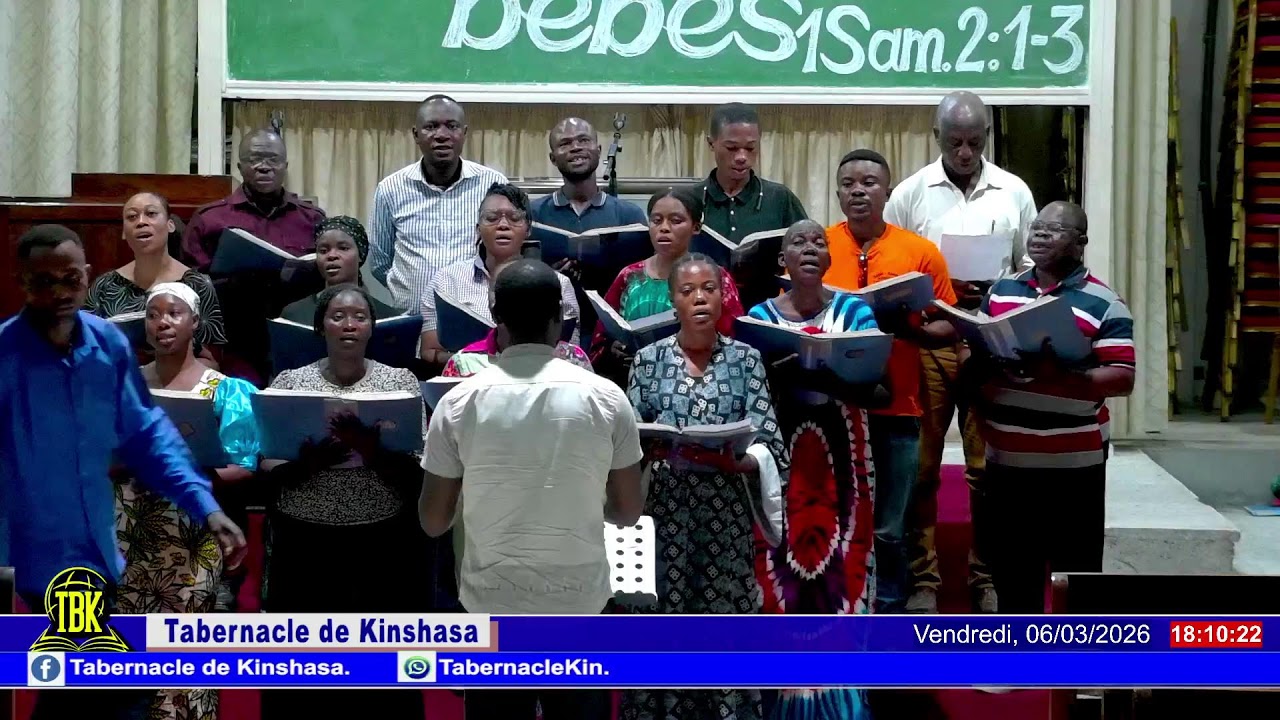 Thème : La pesée des bébés. 1 Samuel 2 : 1 - 3. Frère Macaire KIBUNGULA. Vendredi, 06/03/2026