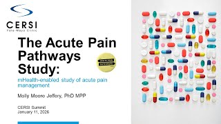 2026 UCSF-Stanford Summit - Lightning Talk: The Acute Pain Pathways Study
