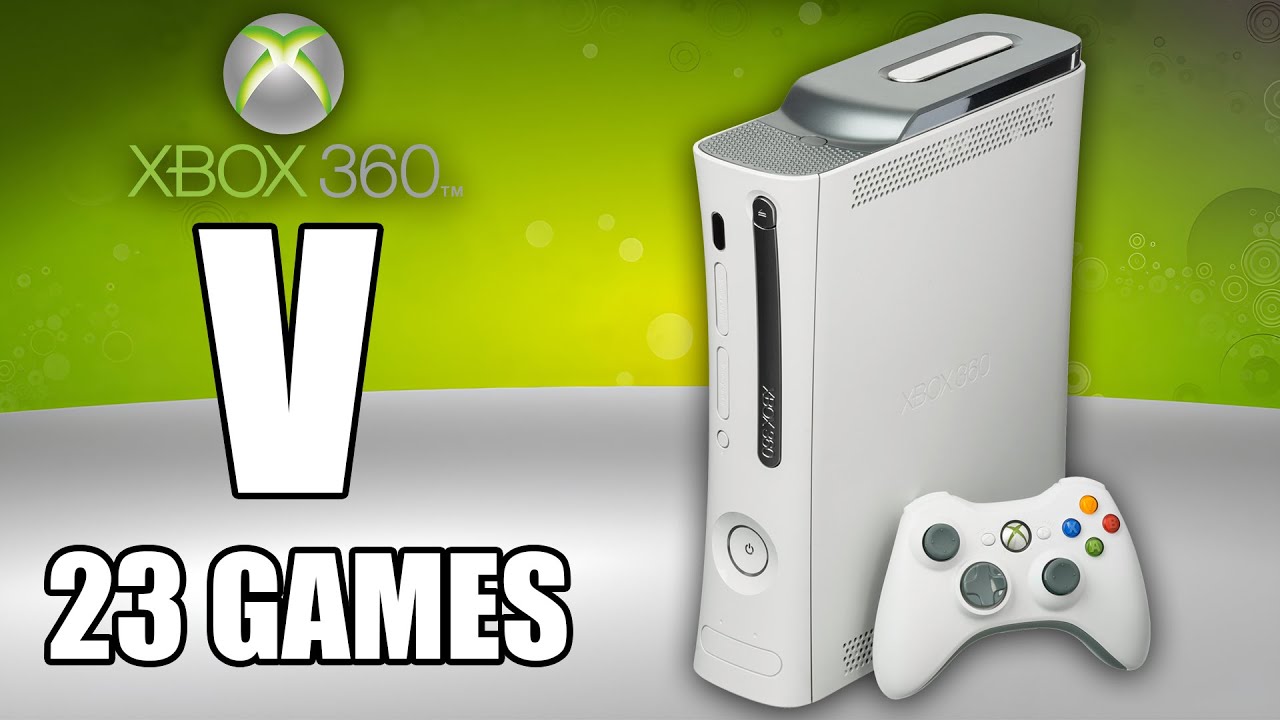 The Xbox 360 Project - Compilation V - All X360 Games - YouTube