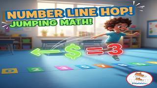 Number Line Hop! 🏃♂️💨 Jumping Your Way to Subtraction | Easy Math!
