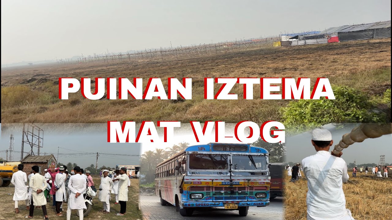 Puinan Iztema mat vlog part 1 #vlog #vlogger #travel 