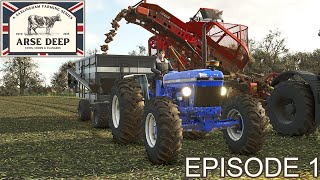 New Series! / Arse Deep / EP 1 / Saxlingham / Farming Simulator 25