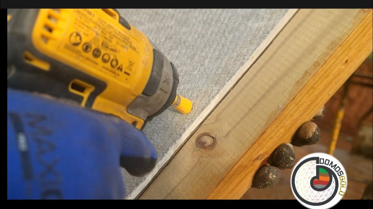 Fixação da placa cimenticia - YouTube