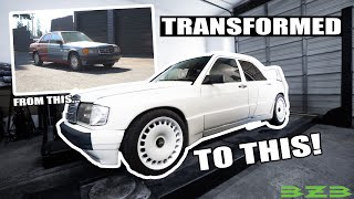 Building the CHEAPEST Widebody 190E in the World in 6 Minutes