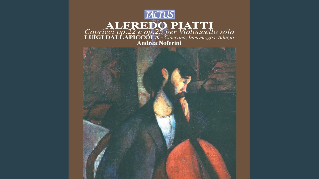 Ver 12 Caprices for Solo Cello, Op. 25: No. 1. Allegro quasi presto en YouTube