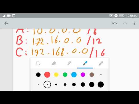 private IPv4 للاستخدام المحلي RFC1918