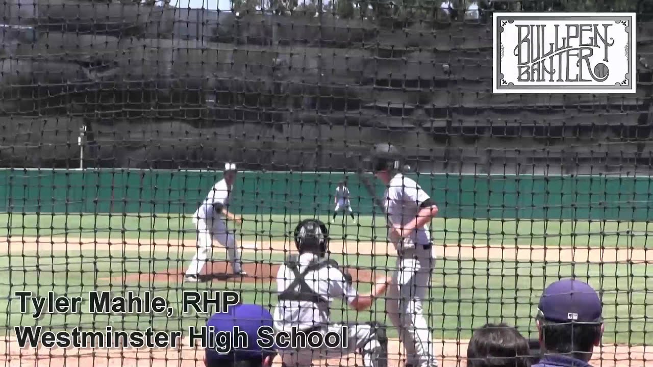 Tyler Mahle Prospect Video, Westminster High School