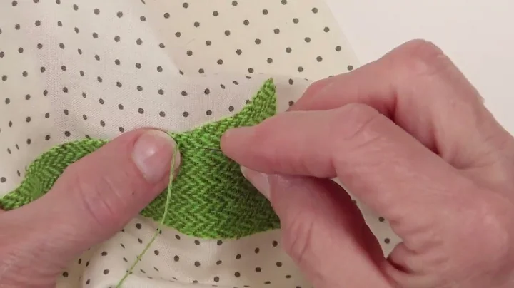 Master the Art of Whip Stitching Wool Applique