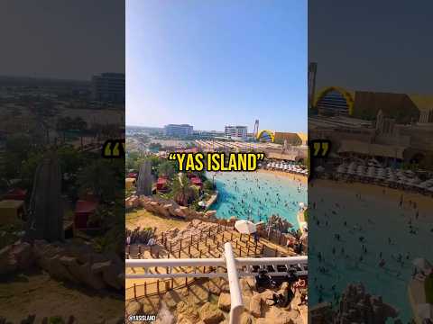 Would You Visit The Island That Didn’t Exist? | Yas Island #travel #shorts #yasisland