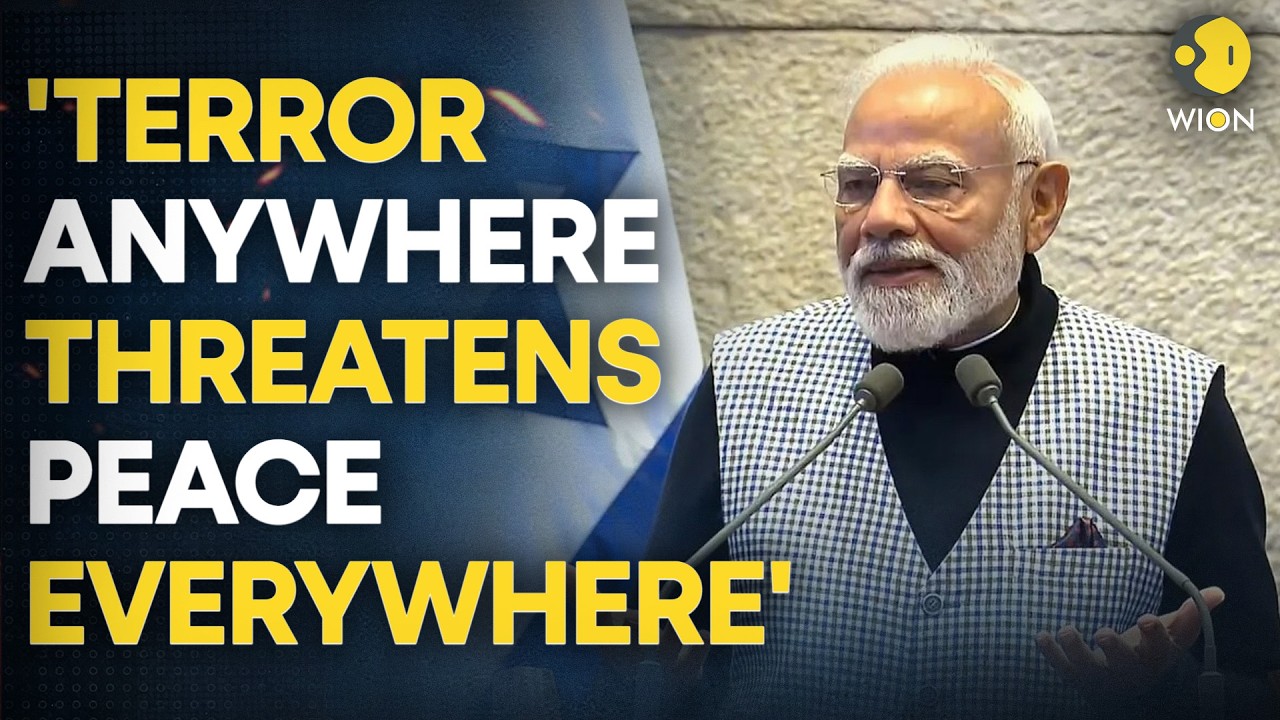 PM Modi Israel Speech: PM Modi's Historical Address at Israeli Parliament | WION Originals