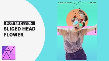 How to Create Sliced Head Flower - Tutorial Affinity Photo 2020