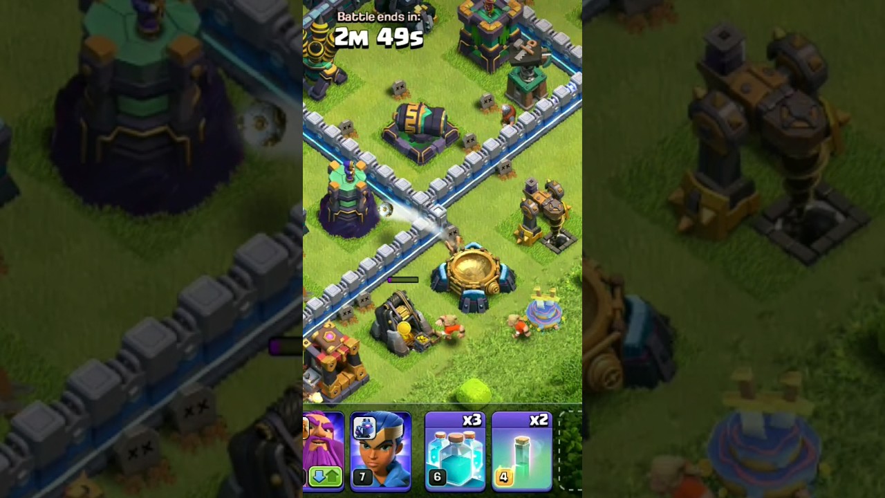 level 14 wizard tower 🆚 BARBARIAN KICKER 
