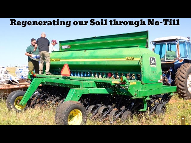 Planting Winter Crop for Cattle in Texas using No-Till - (Making