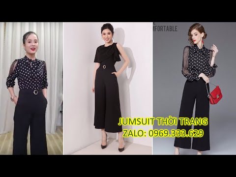 Video JUMSUIT ống rộng | Đồ bay thời trang dáng dài, mẫu... - youtube