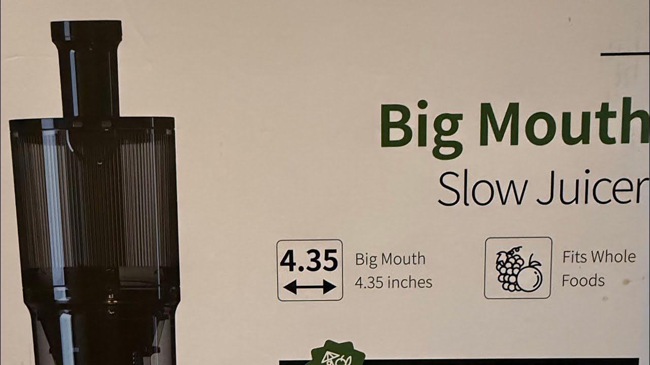 ~The Big Mouth Slow Juicer~ Unboxing Video