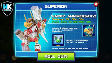 Angry Birds Transformers - Superion Event - Day 3 - Featuring Superion With Incendiary Rounds