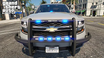 GTA 5 LSPDFR - Los Santos Police Department - Unmarked 2020 Tahoe ( #LSPDFR ) NVE