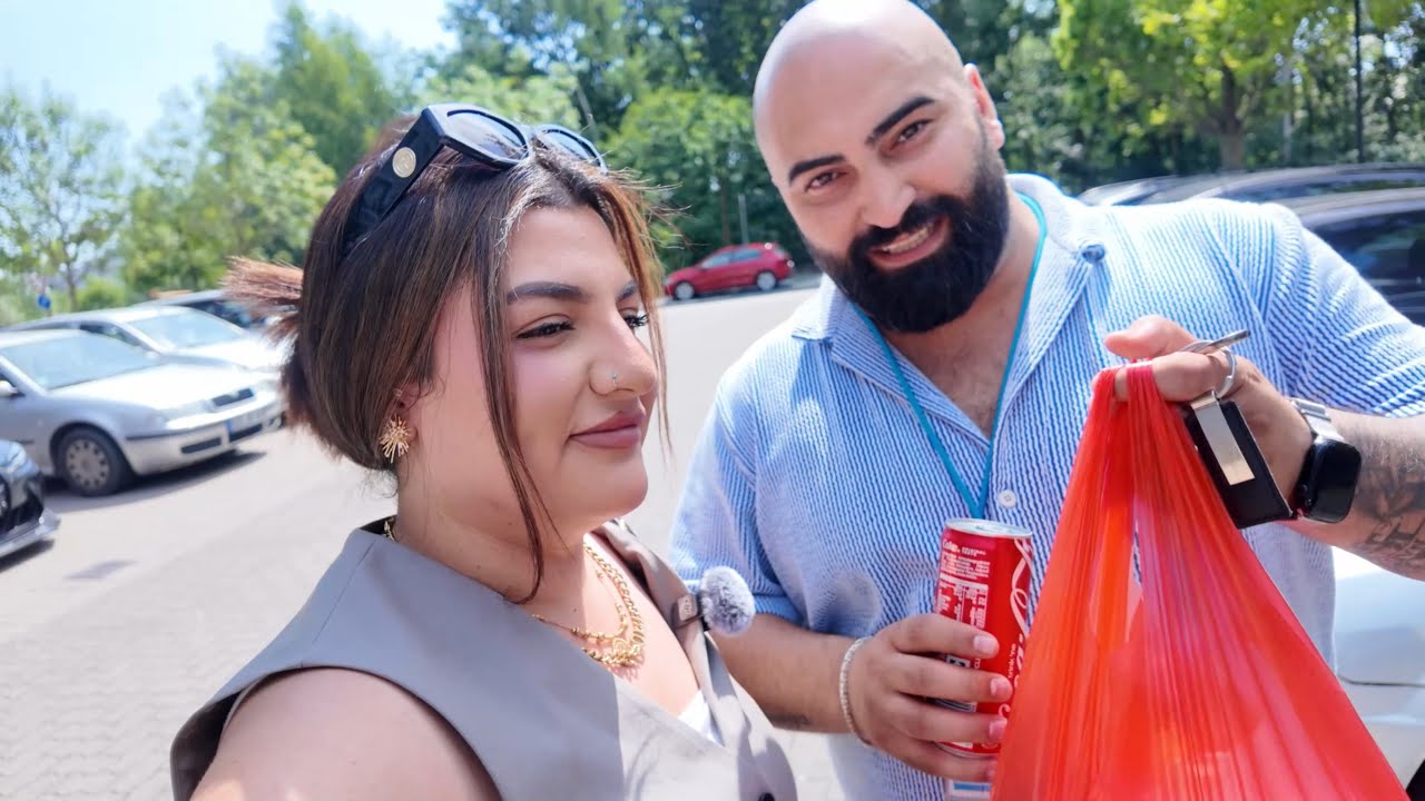 SAMI AUF DER ARBEIT BESUCHEN & ESSEN BRINGEN / ICH MACHE MEINE NÄGEL 💅/ FAMILIE VLOG / SAMI.K & NADA