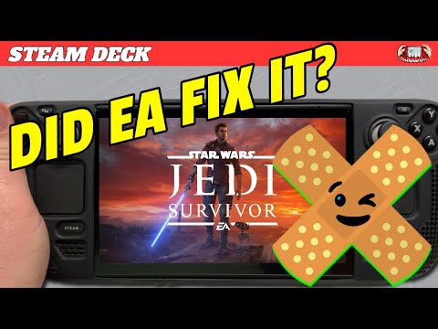 Star Wars Jedi Survivor PC Patch - Is it NOW Playable on Steam Deck?