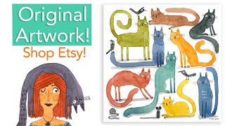 Original Artwork Available at Etsy