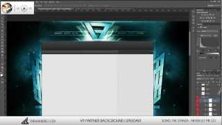 V9 Arts Partner Background | Speed Art | TheWalkerG