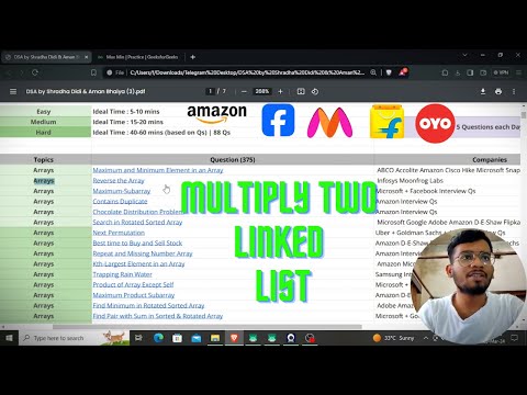 Multiply Two Linked