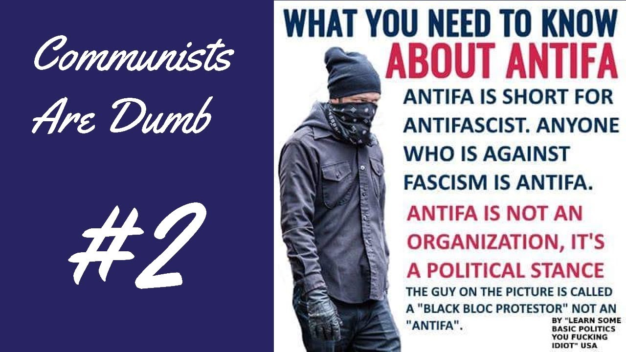 "You're Either Antifa or a Fascist" | Communists Are Dumb #2