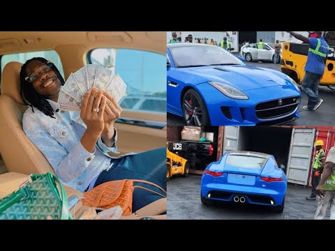 Dee Money imports expensive Jaguar F-Type into Ghana - the car is worth at least $61k