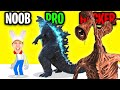 NOOB vs PRO vs HACKER In MONSTERS: PVP ARENA!? (ALL LEVELS!)