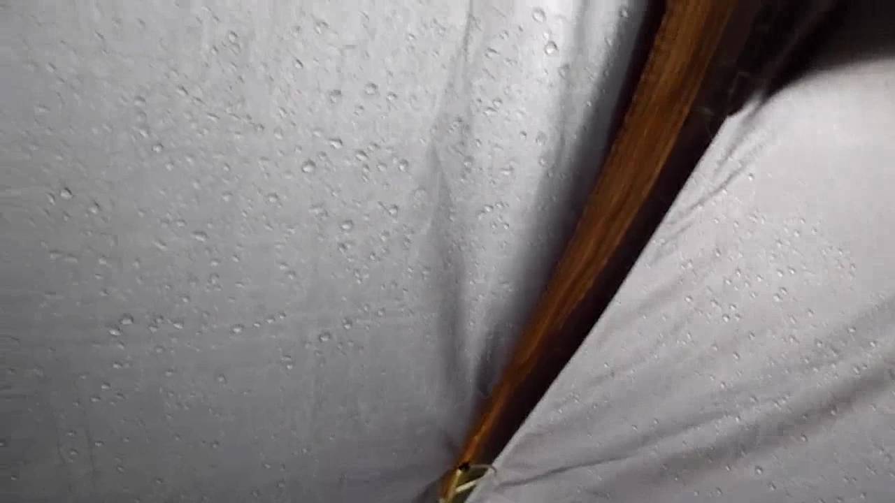 Pluie sous la tente YouTube