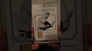 #cardoftheday 2015 National Treasures Tris Speaker Bat Card #baseballcards #sportscards #halloffame