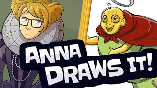 Anna Draws It - Ashisogi Jizō