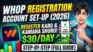 Whop Account Kaise Banaye | Whop Clipping | Complete Beginner Guide (Step-by-Step)