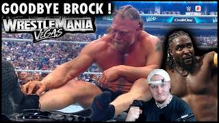 Wrestlemania 42   Night 2 -  WWE Highlights Reaction  4/19/2026 - VEGAS BROCK LESNAR RETIRES