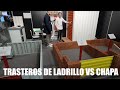 TRASTEROS DE CHAPA VS LADRILLO CON SECURWALL - REBUILD 2024
