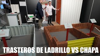 TRASTEROS DE CHAPA VS LADRILLO CON SECURWALL - REBUILD 2024