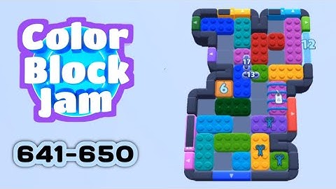Color Block Jam Level 641-650 | No Commentary, No Music | Android Gameplay