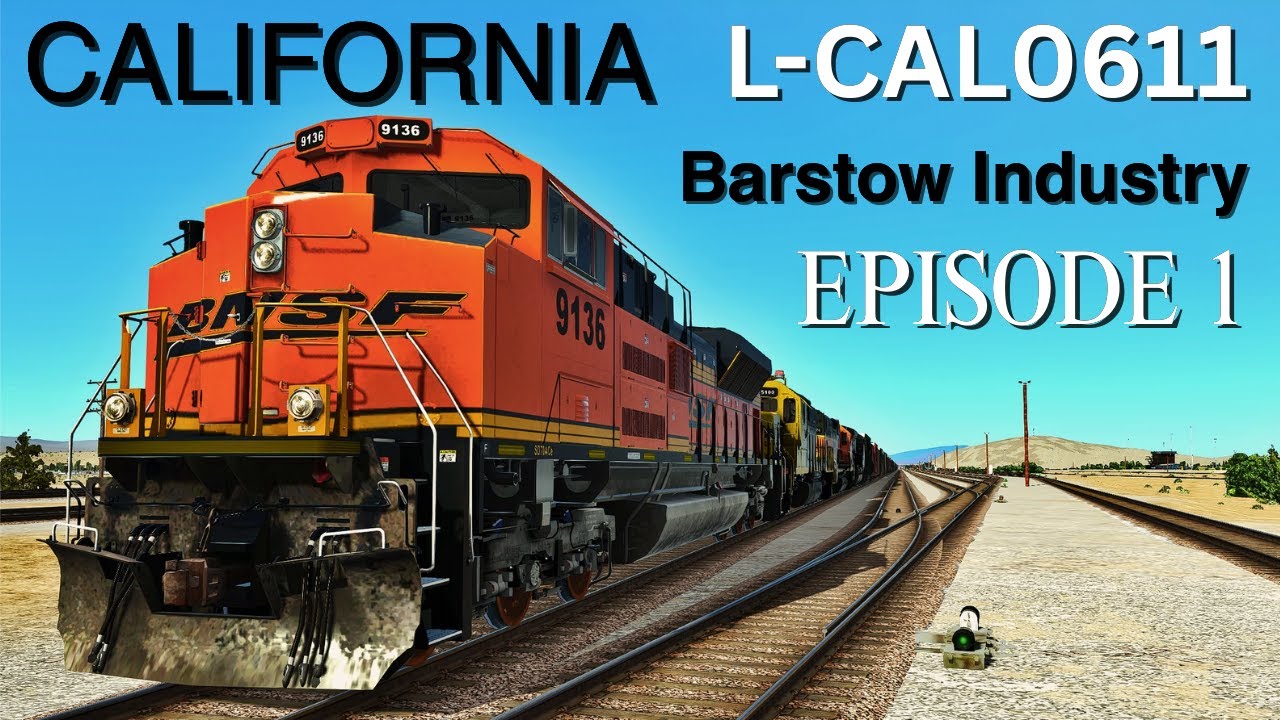 The Best American Freight Train Simulator | RUN 8 | Delivering to Barstow Local Industries