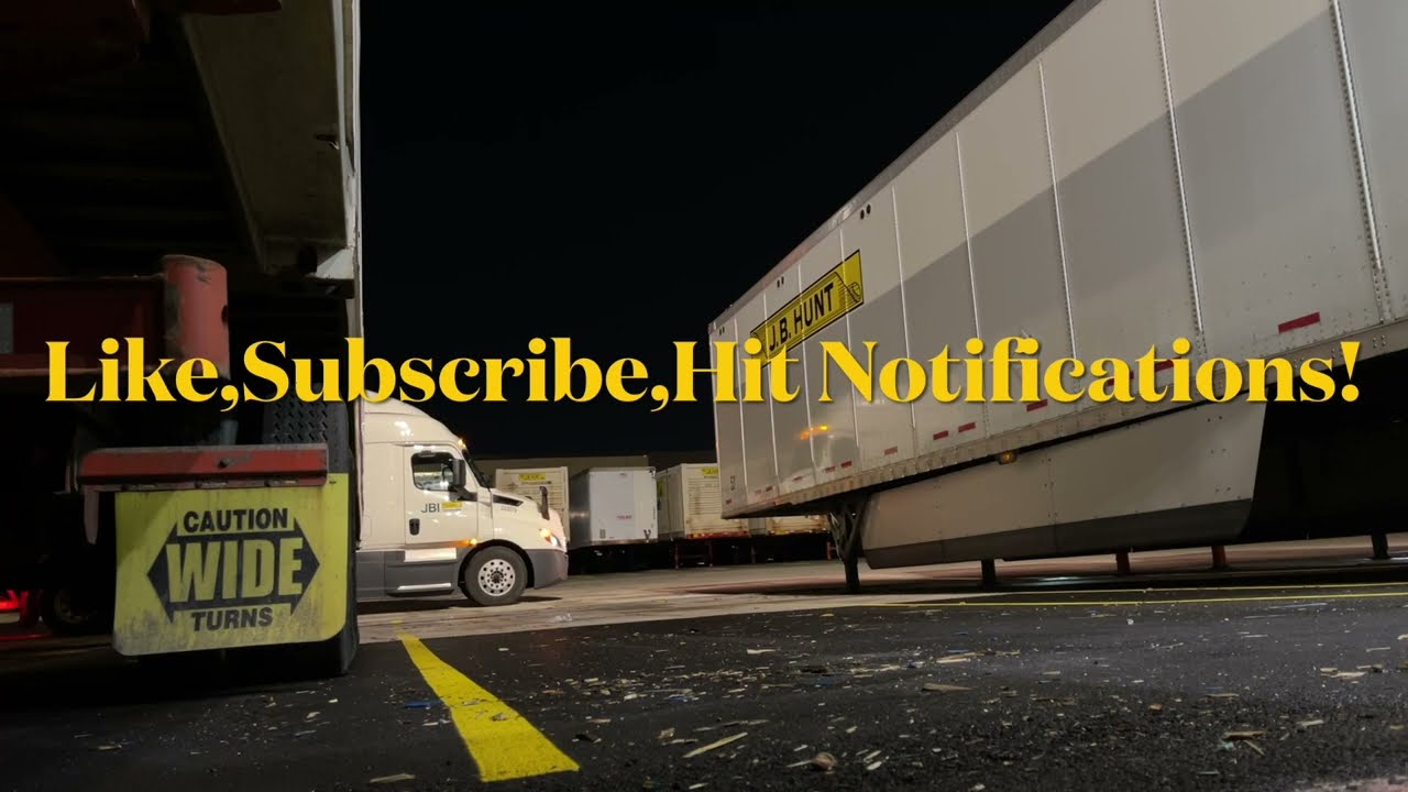 How to Back a tractor & Trailer into a Dock door. YouTube