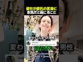 彼女が彼氏の変身に本気だと起こること
