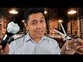 ASMR | Italian Barber Haircut & Shave Role Play