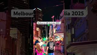 Melbourne Australia 2025, Bourke Street and Swanston Street #walkthrough #beautifulcity #citylife