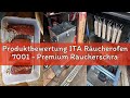 Produktbewertung ITA Räucherofen 7001 - Premium Räucherschrank mit 3 Etagen 81 cm - Legierter Stahl