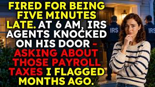 Fired Over 5 Minutes Late - She Exposed $Millions in Payroll Fraud ð    ¼ IRS Showed Up at 6AM