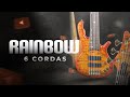 Baixo deoliveira  rainbow classic 6 cordas